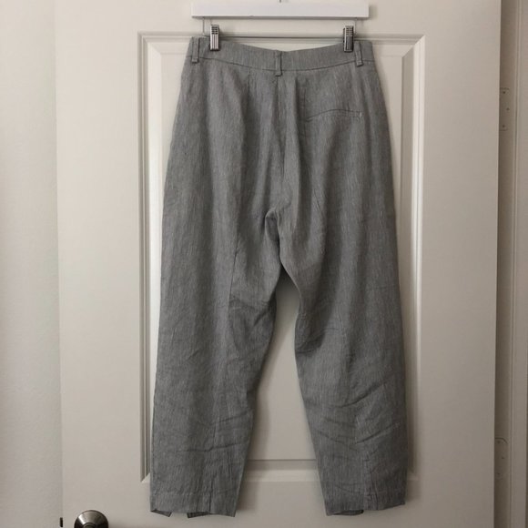 TRANSIT PAR SUCH textured linen blend trouser - Picture 2 of 7